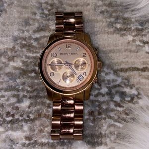 Michael Kors - Ritz Rose Gold-Tone Watch